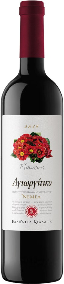 Вино Greek Wine Cellars Flowers  Agiorgitiko Nemea PDO  2019 750 мл 13,5%