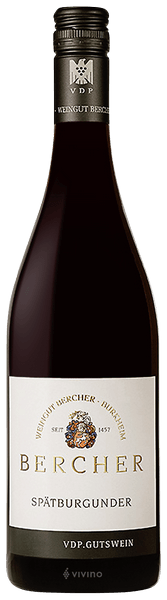 Вино  Weingut Bercher  Sasbacher Limburg Spatburgunder   2014    750 мл
