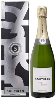 Шампанское Soutiran Cuvee Alexandre 1er Cru gift box  750 мл
