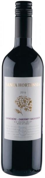 Вино Santa Hortensia Carmenere - Cabernet Sauvignon   Санта Ортензия Карменер - Каберне Совиньон  2020 750 мл