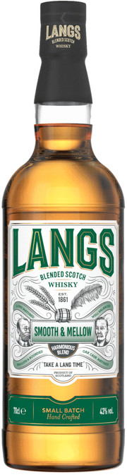 Виски  Langs  Smooth & Mellow  700 мл