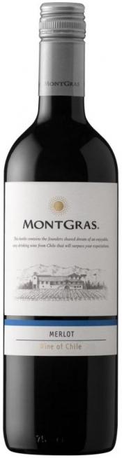 Вино MontGras Merlot МонтГрас  Мерло   2014  750 мл