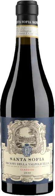 Вино Santa Sofia Recioto della Valpolicella Classico DOCG  2020  500 мл