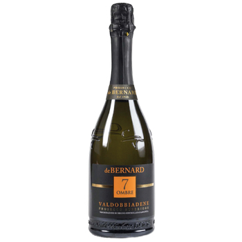 Игристое вино  De Bernard  7 Ombre   Prosecco Valdobbiadene Superiore Brut Millesimato  750 мл 11,5 %