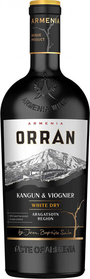 Вино   Orran   Kangun & Viognier   Dry Орран Кангун & Вионье  белое   сухое  2020  750 мл