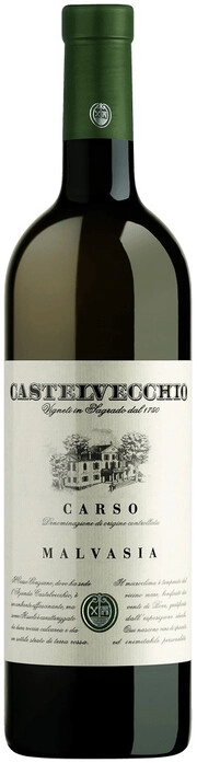 Вино Castelvecchio, Malvasia, Carso DOC, 2022  750 мл  13,5%