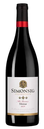Вино Simonsig  Shiraz Mr Borio's  2021  750 мл  14 %