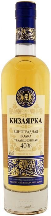 Водка ККЗ Кизлярка Виноградная Традиционная 500 мл