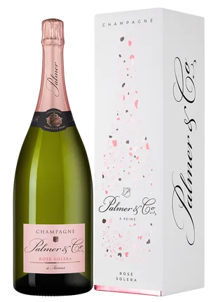 Шампанское  Palmer & Co  Rose Solera    gift box  1500 мл 12 %
