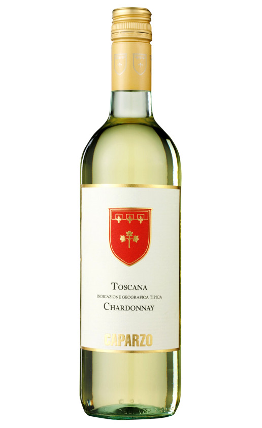 Вино Caparzo Chardonnay Toscana IGT  2023 750 мл