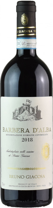 Вино Bruno Giacosa Barbera d'Alba DOC   2018 750 мл