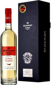 Водка "Summum" Espelette Pepper Flavored  gift box   750 мл
