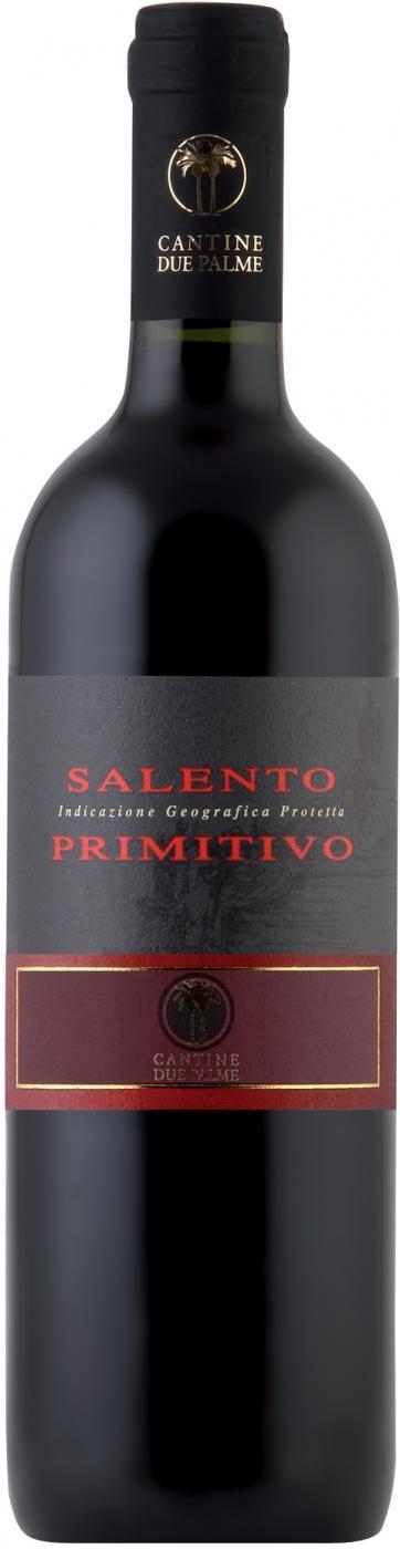 Вино Due Palme  Primitivo IGT  2019 750 мл