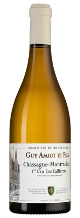 Вино Domaine Amiot Guy et Fils Chassagne-Montrachet Premier Cru  Les Caillerets AOC   2020 750 мл  13,5%