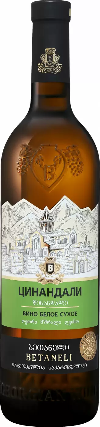 Вино Bolero Co Betaneli Tsinandali 750 мл 11%