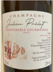 Вино игристое  Julien Prelat Chantemerle Gourmandise Rose Extra Brut 2021 750 мл 12%