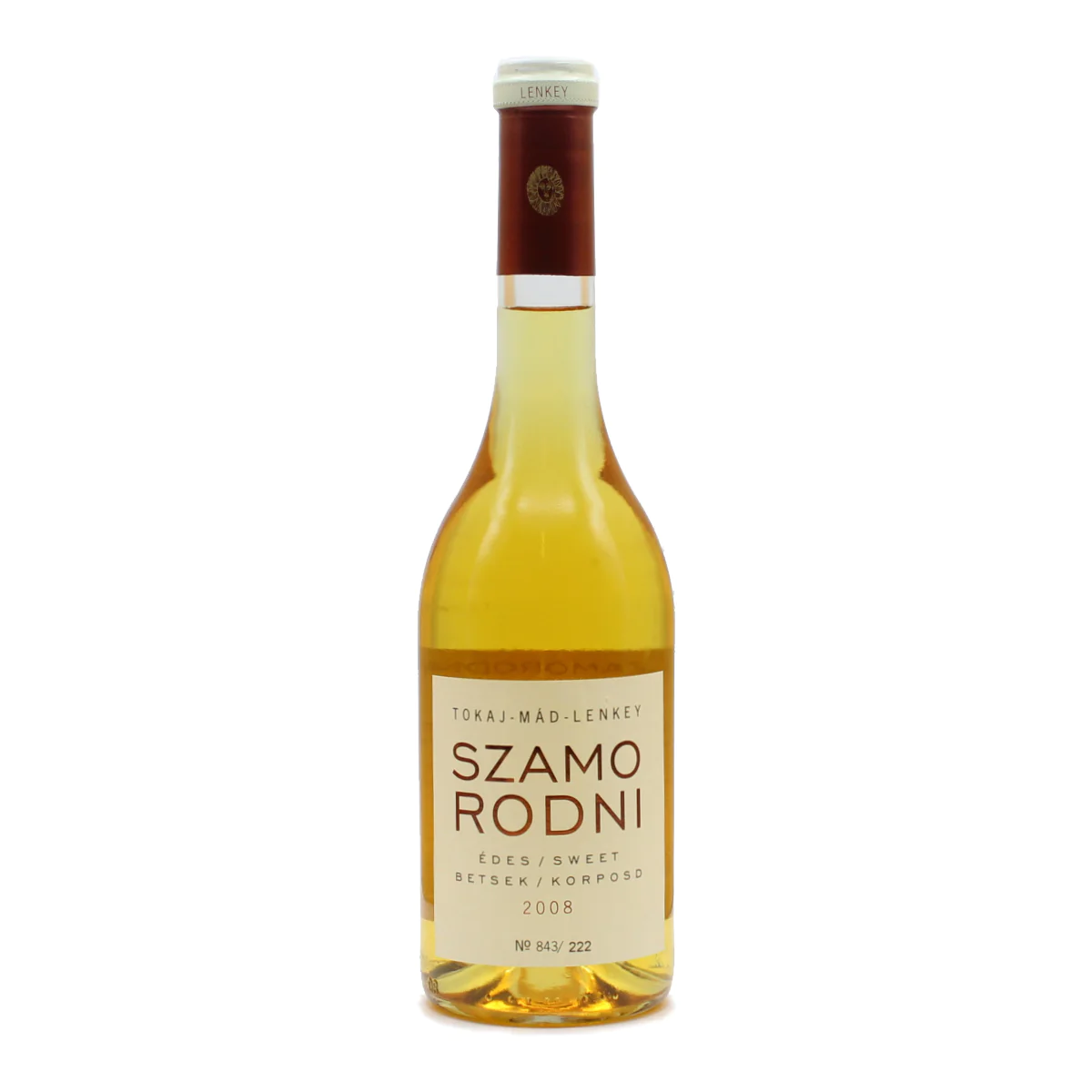 Вино Lenkey  Pinceszet Tokaji Betsek/Korposd Szamorodni Ленки Пинчесет Токай Бецек / Корпосд  Самородный 2008 750 мл.