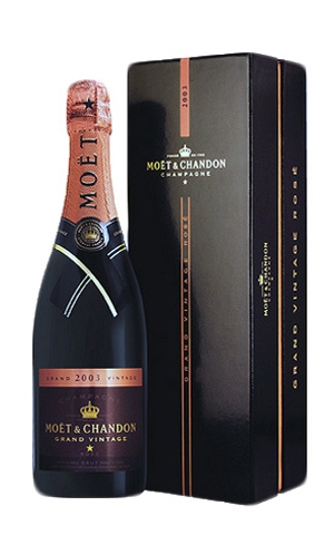 Шампанское Moet & Chandon Rose Vintage 1999 Brut  gift box 750 мл