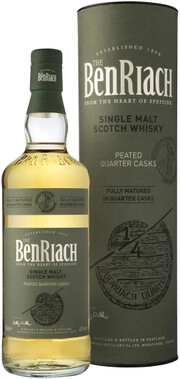 Виски Benriach   Peated Quarter Casks   in tube 700 мл 46%