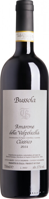 Вино Tommaso Bussola  Amarone della Valpolicella Classico   2017  750 мл