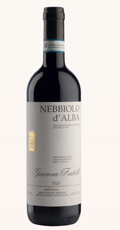Вино Giacosa Fratelli Nebbiolo D'Alba DOC 2023  750 мл