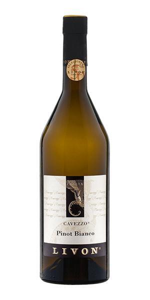 Вино Livon Cavezzo Pinot Bianco  Collio DOC Ливон  Кавеццо Пино Бьянко Коллио 2016  750 мл