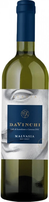 Вино Puianello daVinchi Malvasia Semi-Sweet  IGT  2022  750 мл