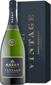 Игристое вино Maset Vintage Gran Reserva Cava DO gift box  2020  1,5 л