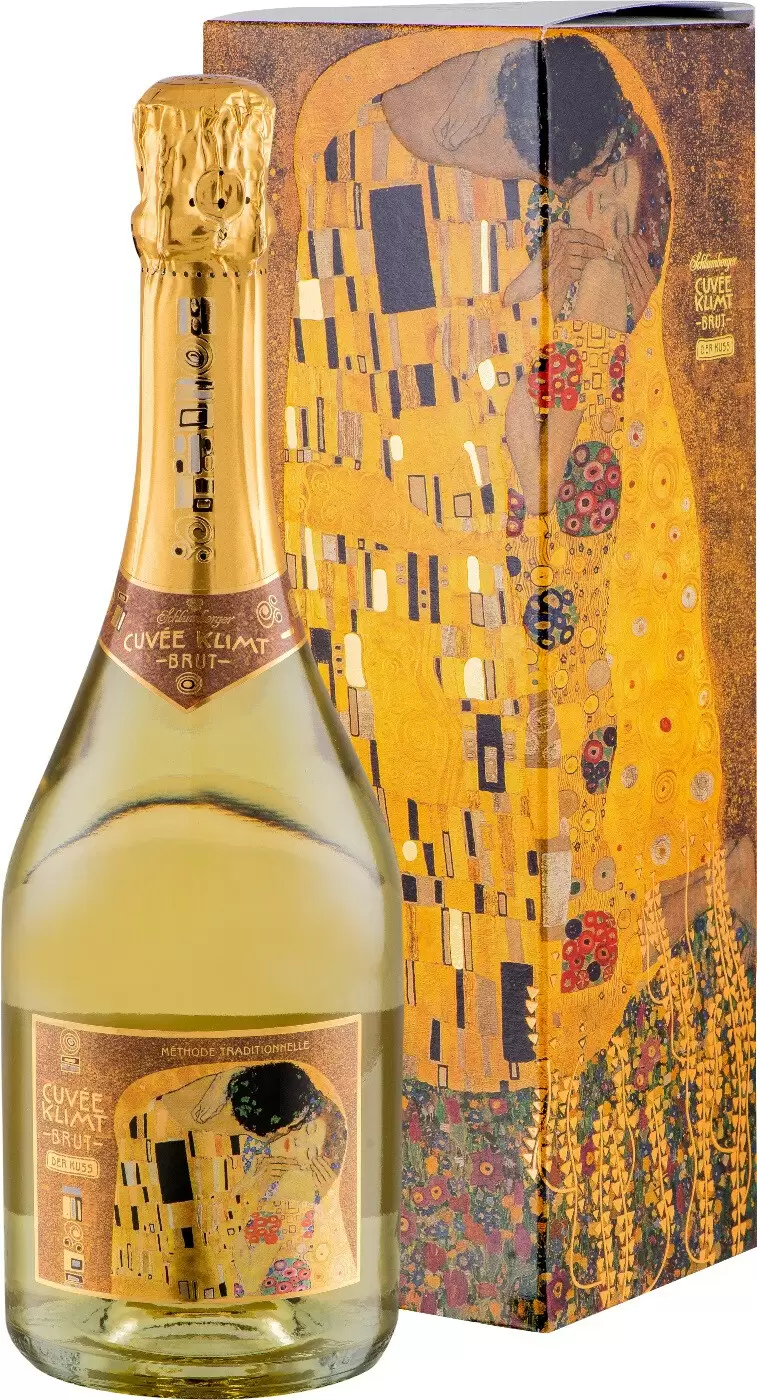 Игристое вино Schlumberger Cuvee Klimt Brut gift box  750 мл