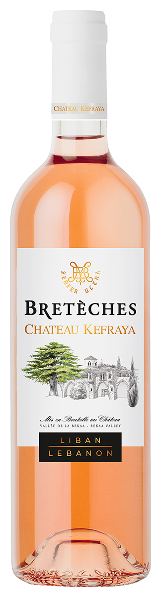 Вино  Château Kefraya Bretèches de  Rosé 2021 750 мл 12,5% Шато Кефрайя Бретеш де Розе 2021   750 мл  12.5 %