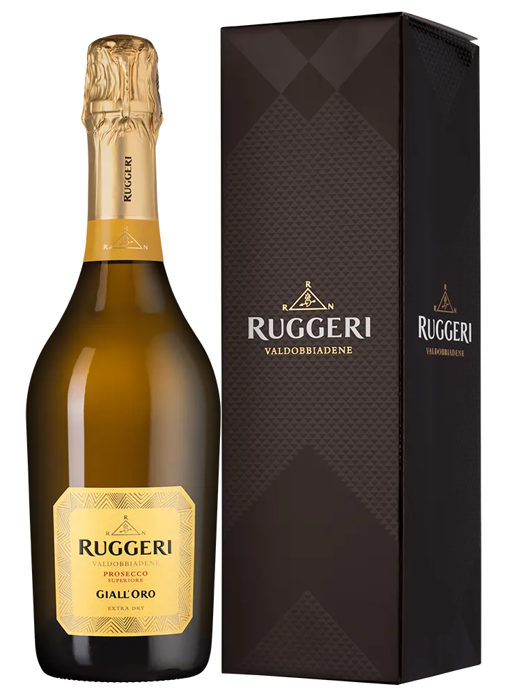 Игристое вино Prosecco  Giall'Oro Valdobbiadene DOC gift box  750 мл