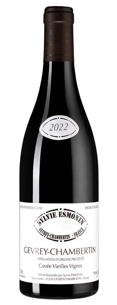 Вино Sylvie Esmonin Gevrey‐Chambertin Vieilles Vignes AOC 2022  750 мл