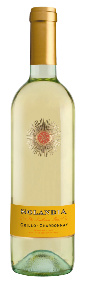 Вино  Solandia  Grillo-Chardonnay Terre Siciliane IGT   2015 750 мл