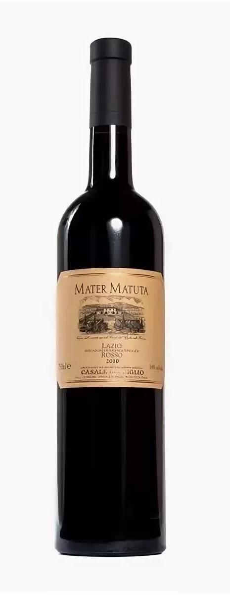 Вино Casale del Giglio Mater Matuta Rosso Lazio IGT  Матер Матута Лацио IGT 2014  750 мл
