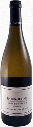 Вино Vincent Girardin Bourgogne Cuvee Saint-Vincent Винсен Жирарден Бургонь Кюве Сен-Винсен  бел.сух 2017 750 мд