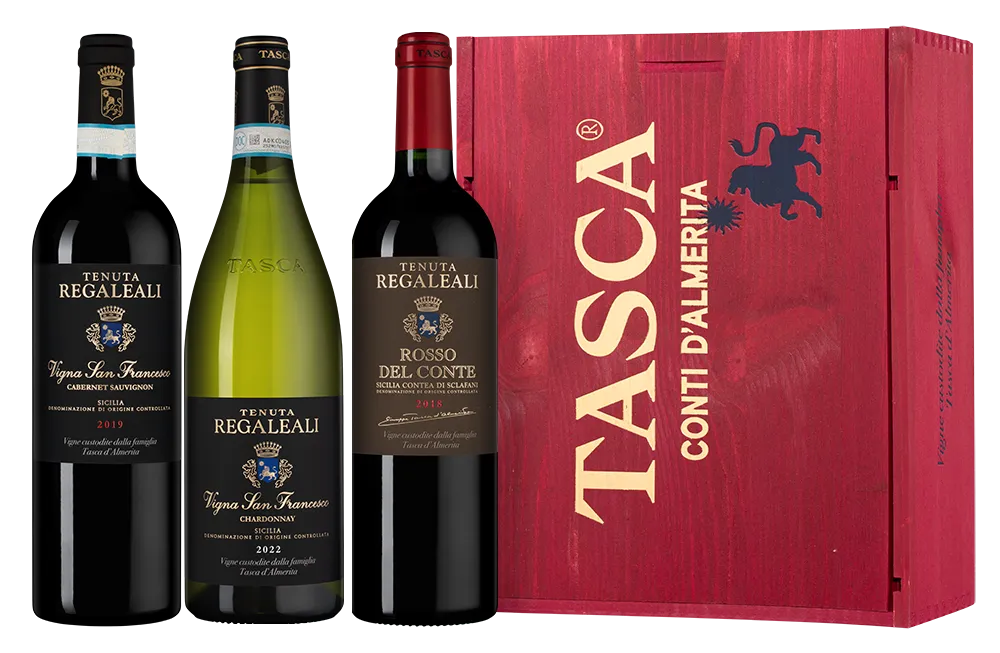 Набор вин Tasca d'Almerita: The Cult Trio  750 мл