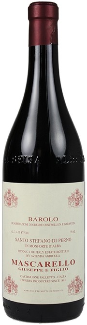 Вино Mascarello Barolo Santo Stefano di Perno DOCG Маскарелло Бароло Санто Стефано ди Перно 2015 750 мл