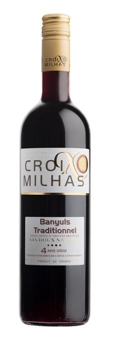 Вино Vignerons Сatalans Croix Milhas Banyuls Traditionnel АОC Винерон Каталан Круа Мийас Банюльс Традисьонель 750 мл