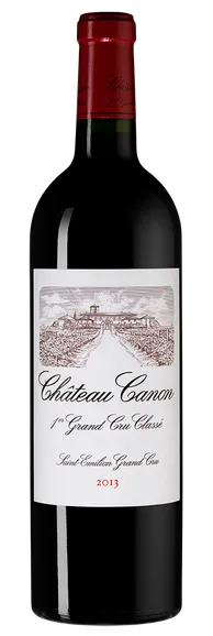 Вино Lucien Lurton  Chateau Canon Premier Grand Cru Classe B Saint-Emilion   AOC 2013  750 мл