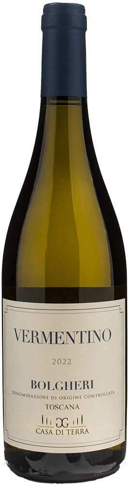 Вино Casa di Terra Vermentino Bolgheri DOC  2022  750 мл