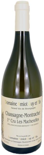 Вино Domaine Amiot Guy et Fils Chassagne-Montrachet Premier Cru Les Macherelles AOC Домен Амио Ги э Фис Шассань-Монраше Премье Крю Ле Машрель 2015 750 мл