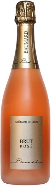 Игристое вино Domaine des Baumard Rose Brut Extra Cremant de Loire AOC  750 мл