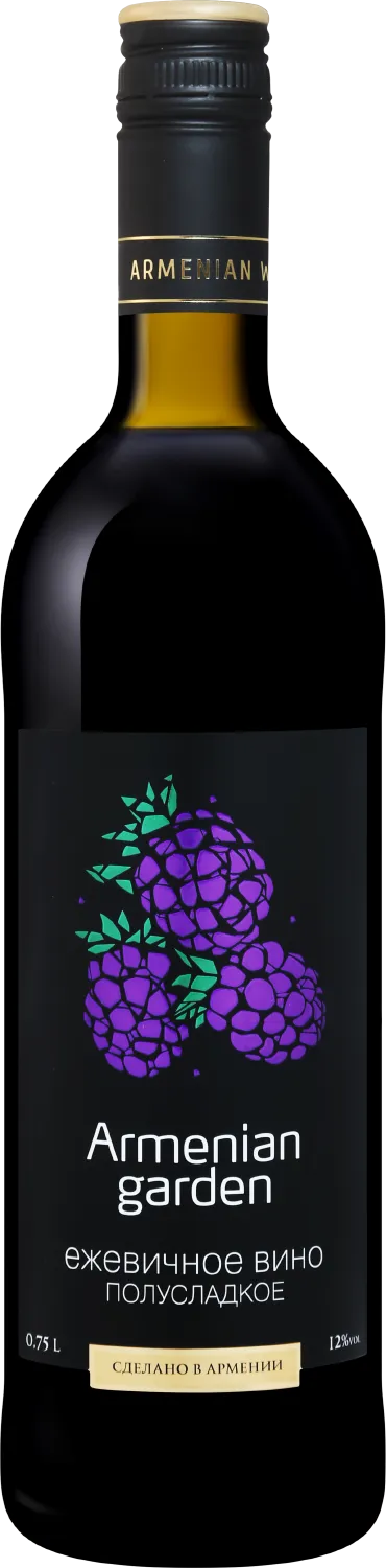 Вино  Armenian Garden Blackberry Oktemberyanskiy Wine and Brandy Factory 750 мл  12 %