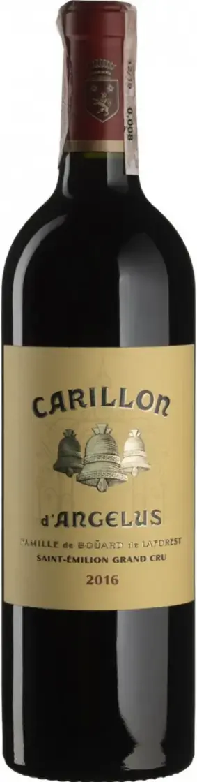 Вино Carillon d'Angelus Saint-Emilion 2016  750 мл