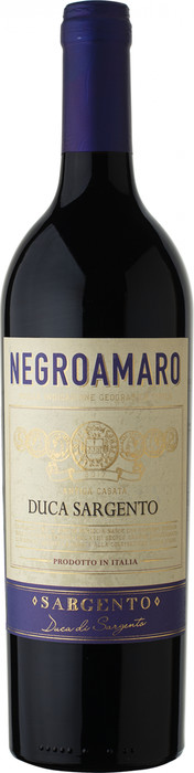 Вино Duca Sargento Negroamaro  Puglia IGT  750 мл