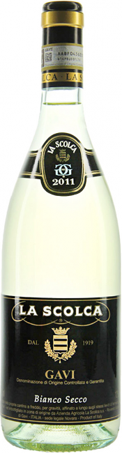 Вино Gavi dei Gavi DOCG  Ла Сколька  Гави дей Гави  2016  1500 мл