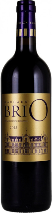 Вино Chateau Cantenac Brown BriO de Cantenac Brown Margaux AOC  2015 750 мл 14%