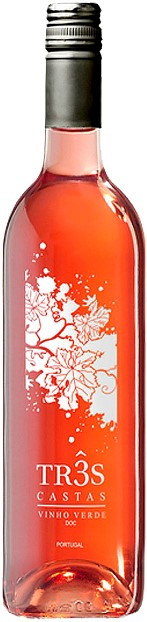 Вино "Tres Castas" Rosado  Vinho Verde DOC   750 мл