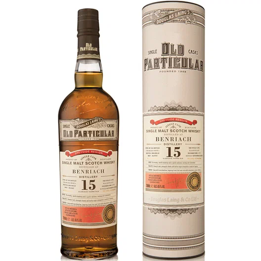 Виски Benriach 15 years in tube  700 мл 48,4%