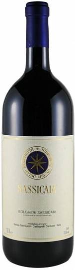 Вино  Sassicaia Bolgheri Sassicaia DOC   2017 3000 мл